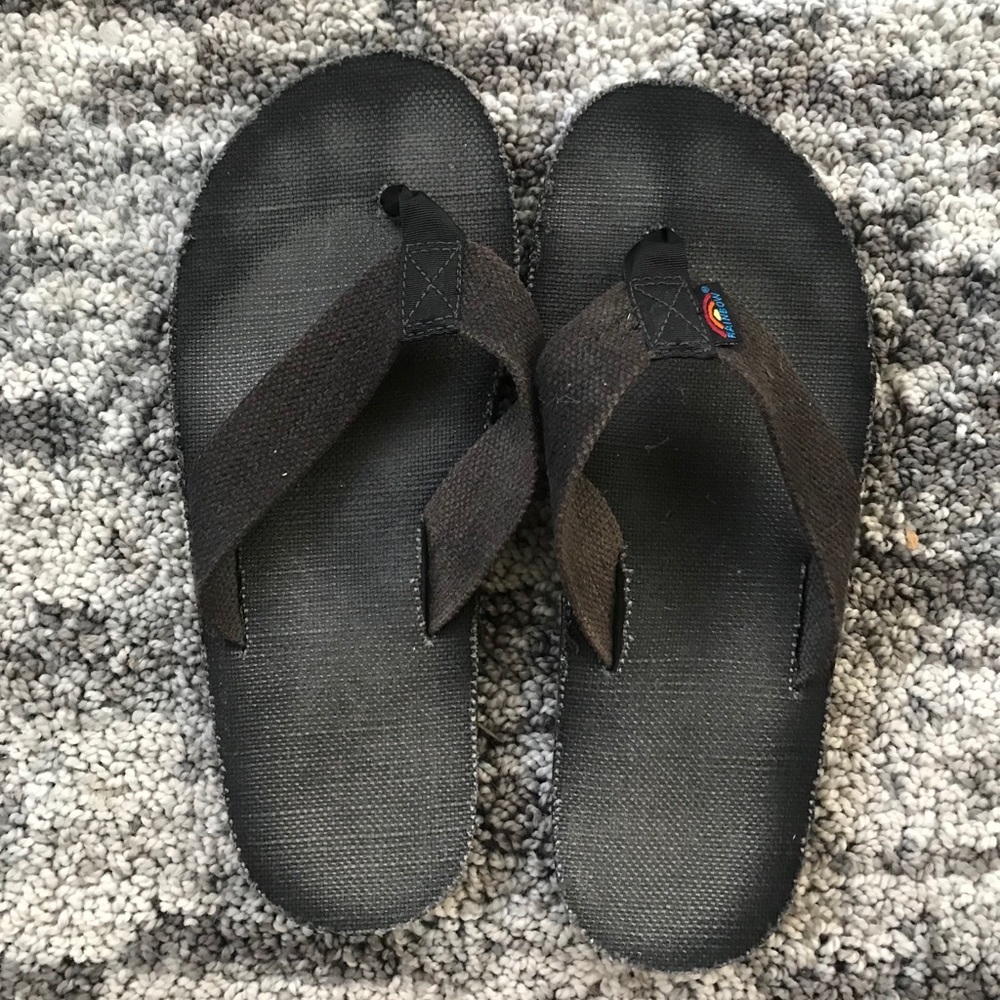 Men’s Black/Navy blue Rainbow Sandals
